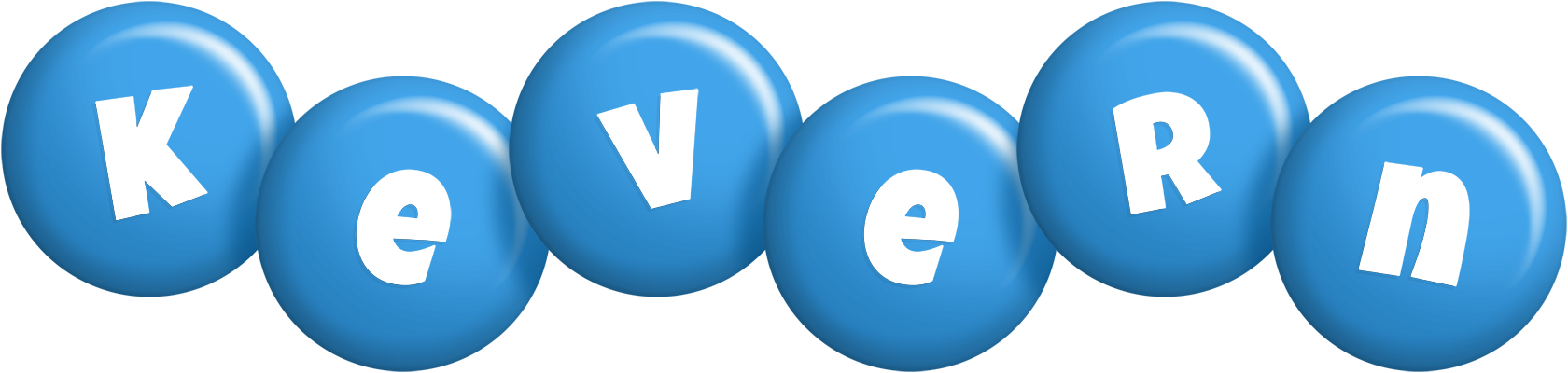 Kevern candy-blue logo