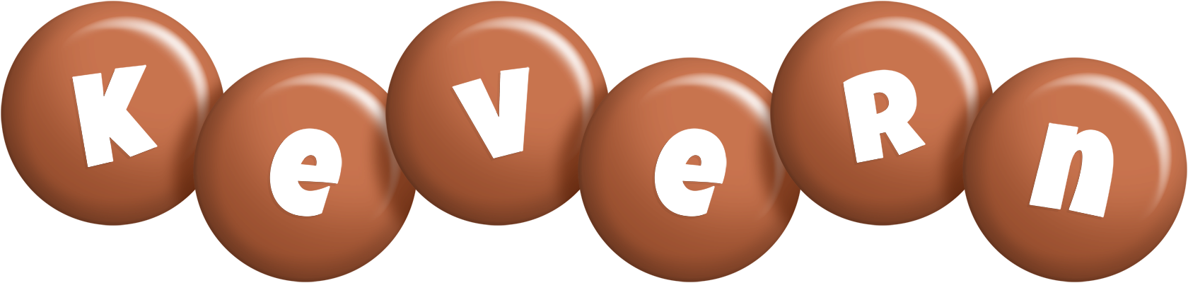 Kevern candy-brown logo