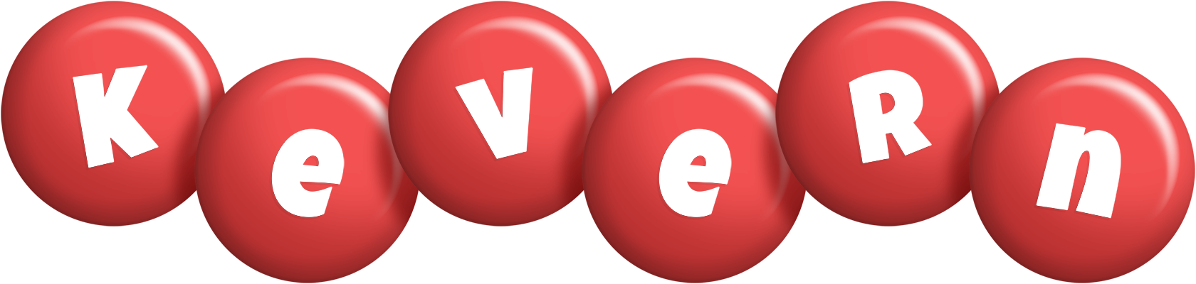 Kevern candy-red logo