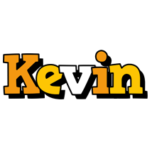 Kevin cartoon logo