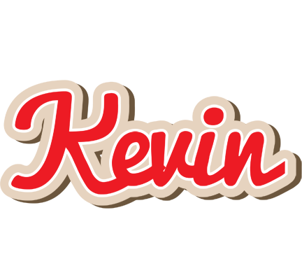 Kevin chocolate logo