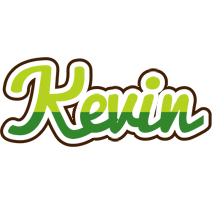 Kevin golfing logo