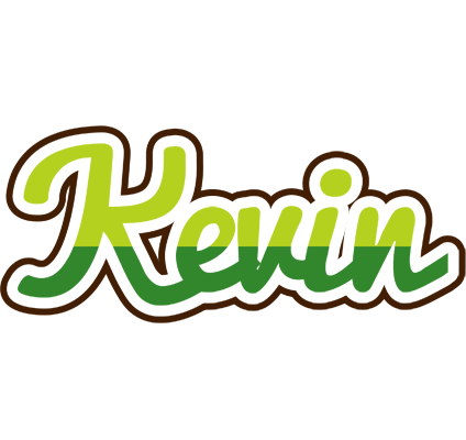 Kevin golfing logo