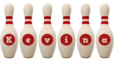 Kevina bowling-pin logo