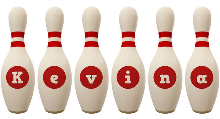 Kevina bowling-pin logo