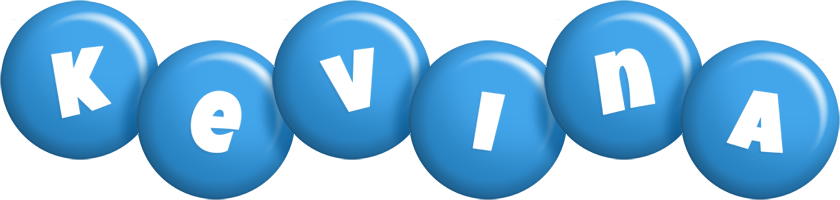 Kevina candy-blue logo