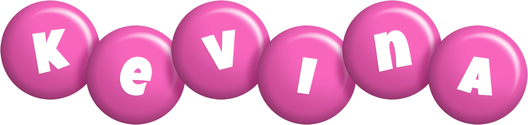 Kevina candy-pink logo