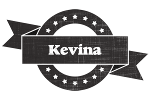 Kevina grunge logo