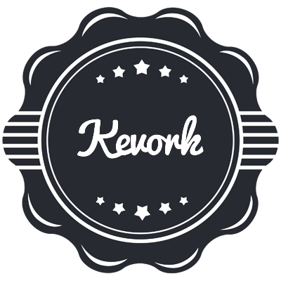 Kevork badge logo