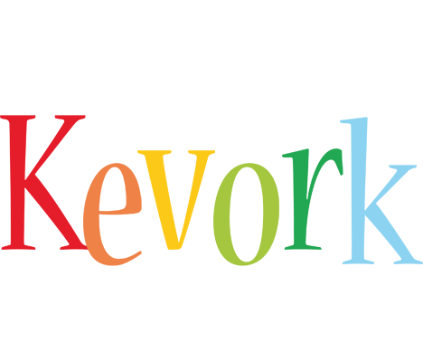Kevork birthday logo