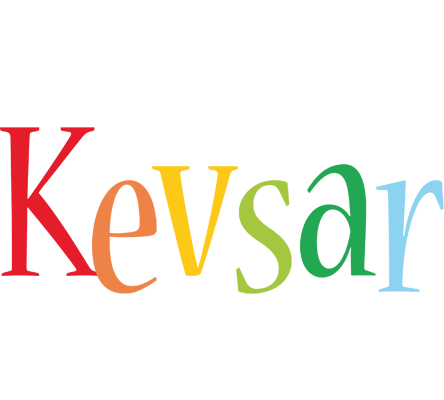 Kevsar birthday logo