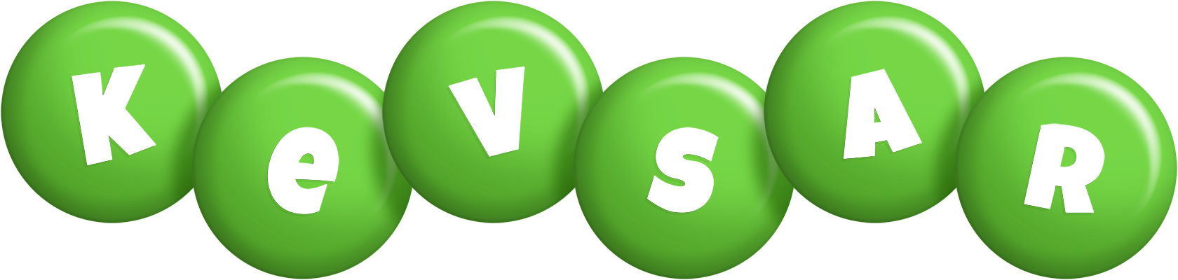 Kevsar candy-green logo