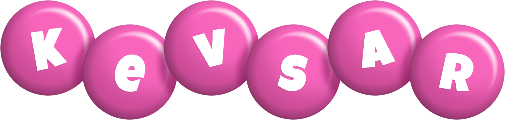 Kevsar candy-pink logo
