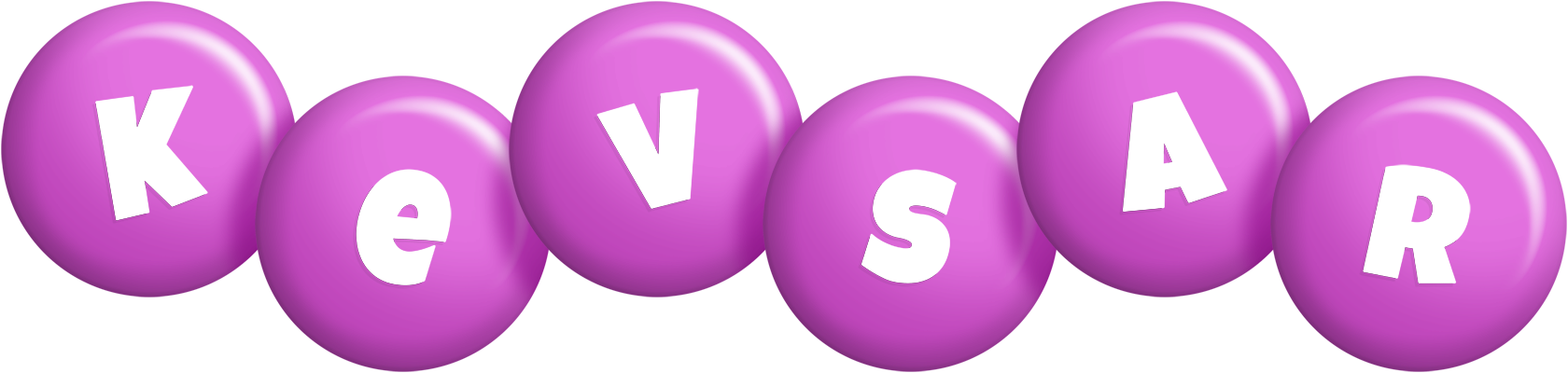 Kevsar candy-purple logo