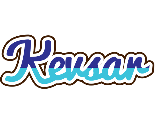 Kevsar raining logo
