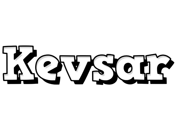 Kevsar snowing logo