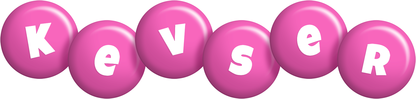 Kevser candy-pink logo