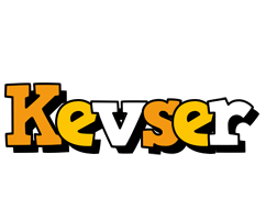 Kevser cartoon logo