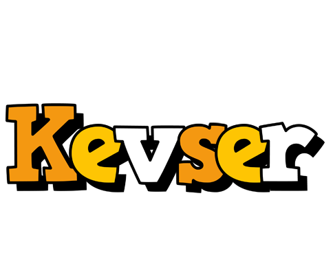 Kevser cartoon logo
