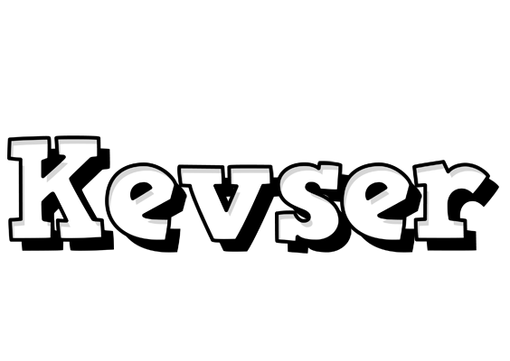 Kevser snowing logo