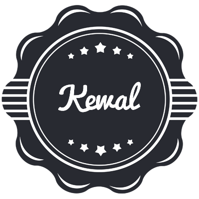 Kewal badge logo
