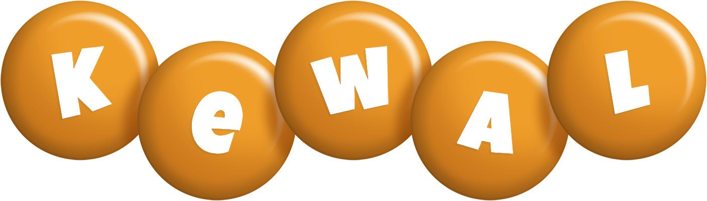Kewal candy-orange logo