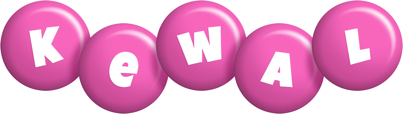 Kewal candy-pink logo