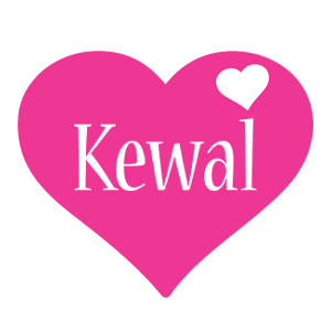 Kewal love-heart logo