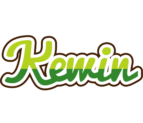 Kewin golfing logo