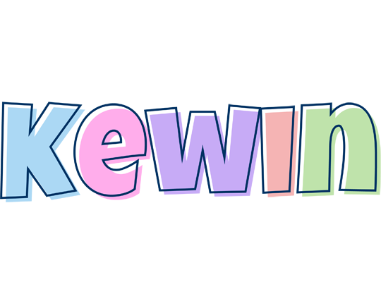 Kewin pastel logo