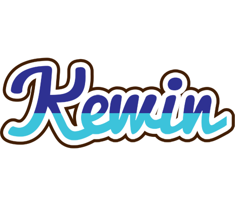 Kewin raining logo