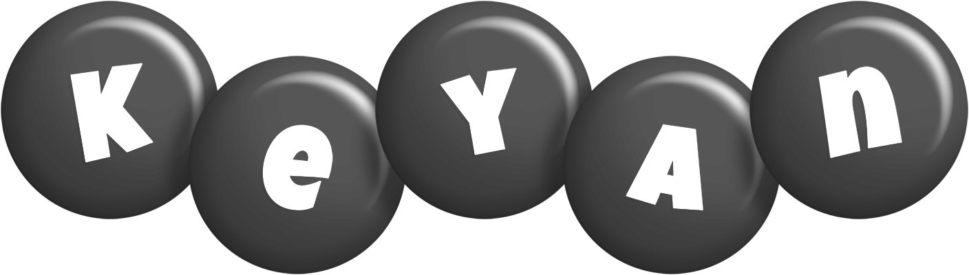 Keyan candy-black logo