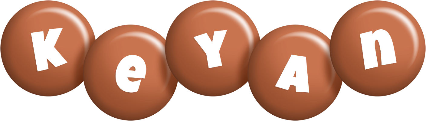 Keyan candy-brown logo