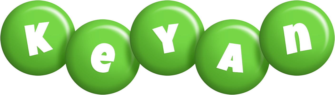 Keyan candy-green logo