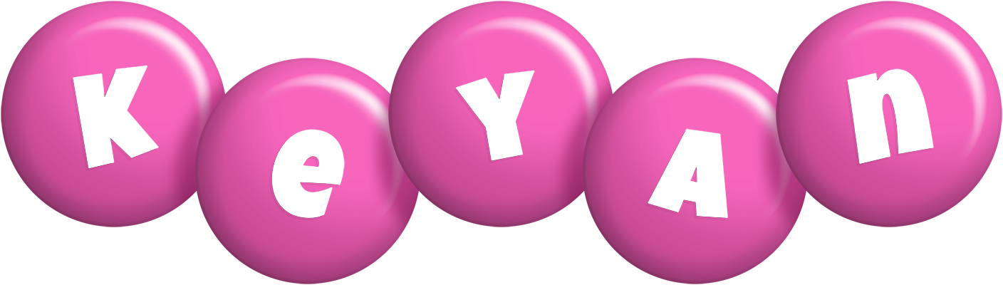 Keyan candy-pink logo