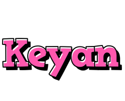 Keyan girlish logo