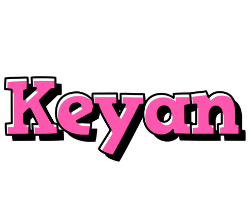 Keyan girlish logo