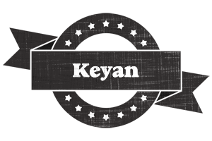 Keyan grunge logo