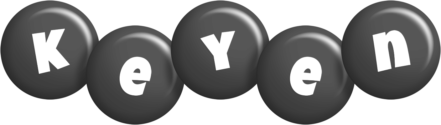 Keyen candy-black logo