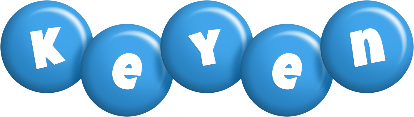 Keyen candy-blue logo