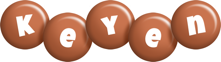 Keyen candy-brown logo