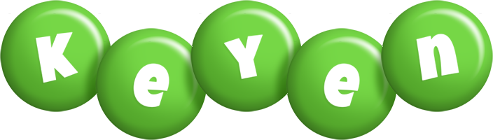 Keyen candy-green logo