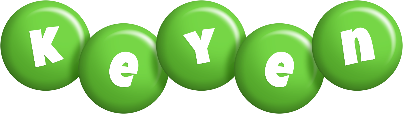 Keyen candy-green logo