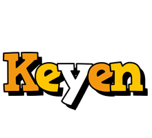 Keyen cartoon logo