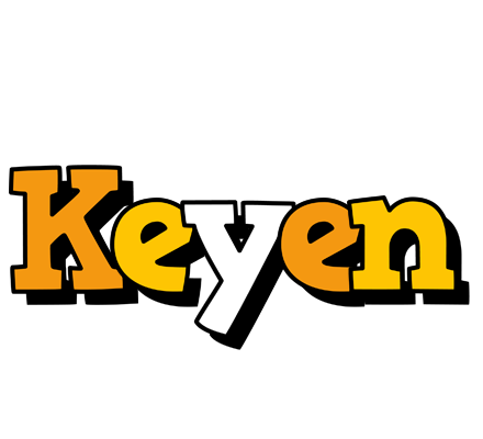 Keyen cartoon logo