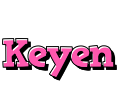 Keyen girlish logo