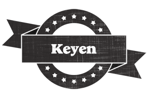 Keyen grunge logo