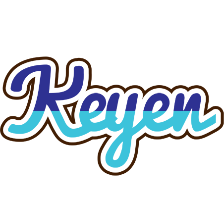 Keyen raining logo