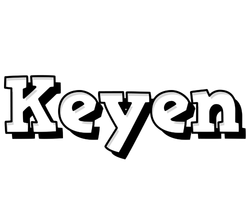 Keyen snowing logo