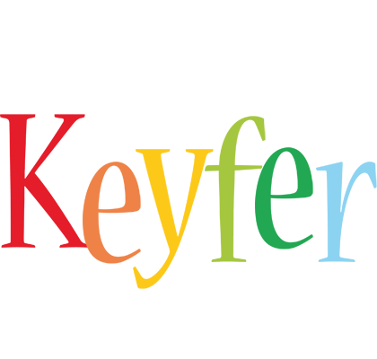 Keyfer birthday logo